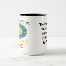 Caneca de duas cores