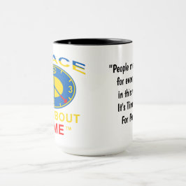 Caneca de duas cores