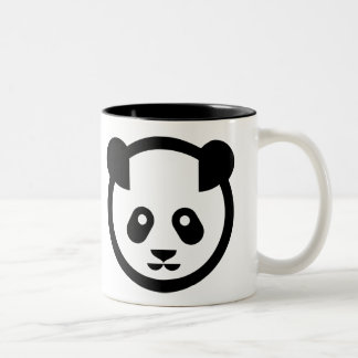 Caneca de duas pandas