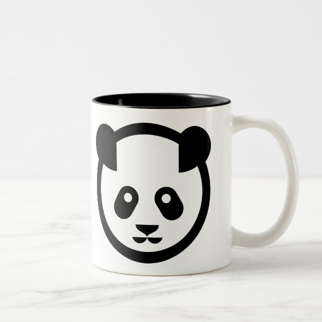 Caneca de duas pandas (Direita)