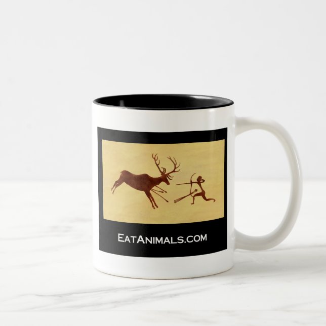 caneca de EatAnimals.com (Direita)