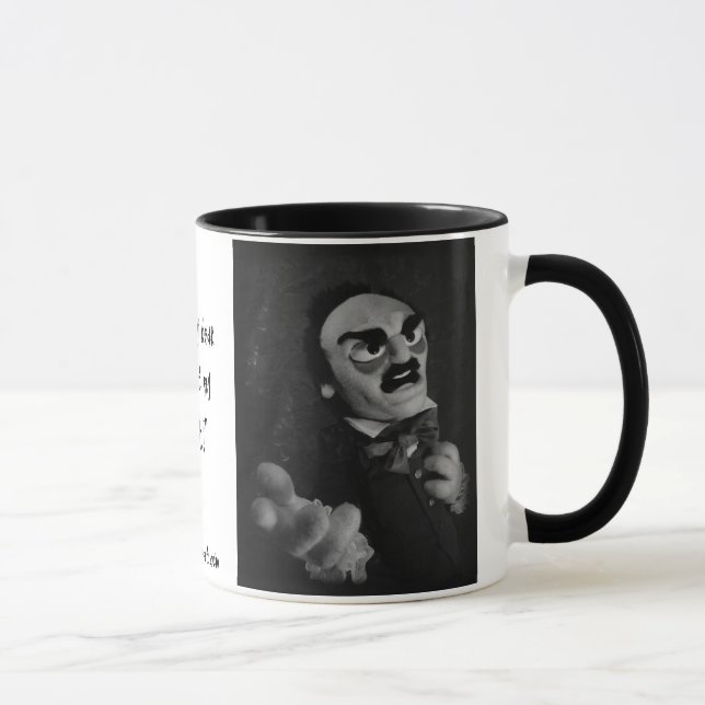 Caneca de Edgar Allan Poe (Direita)