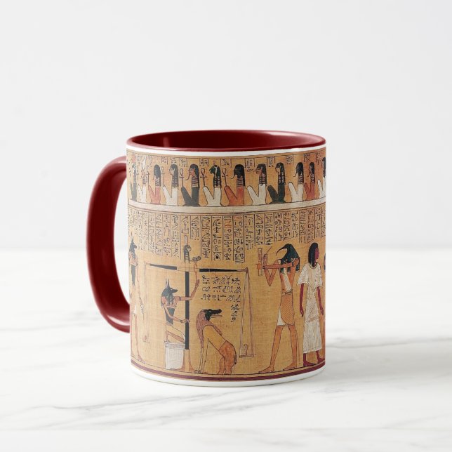 caneca de Egipto antigo (Frente Esquerda)