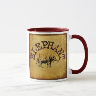 caneca de elefante