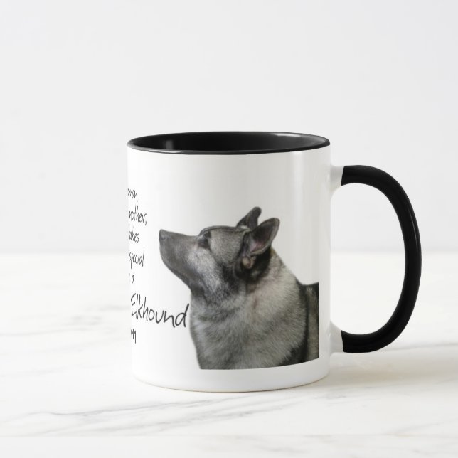 Caneca de Elkhound (Direita)