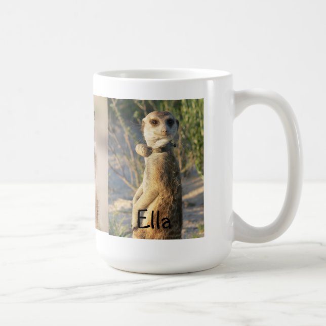 Caneca de Ella Meerkat (Direita)