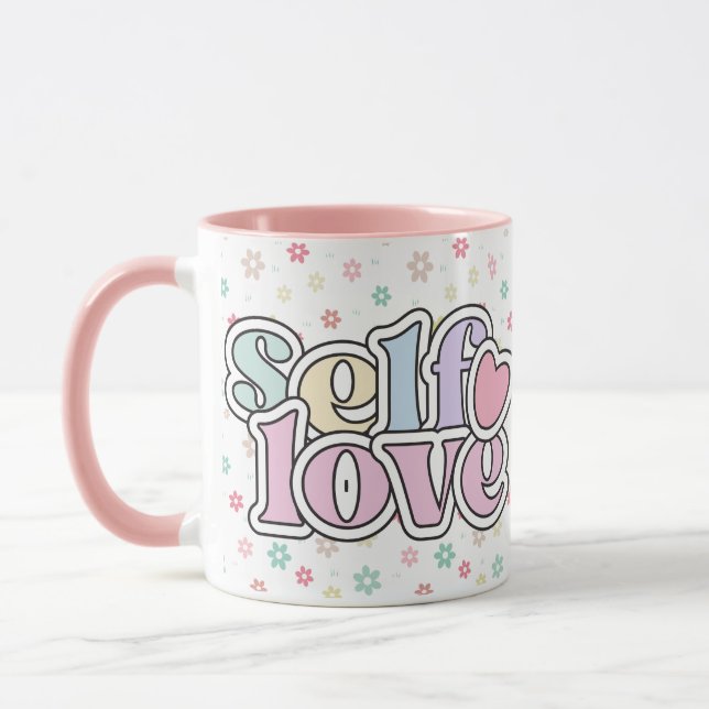 Caneca de Empoderamento do Amor Próprio (Esquerda)