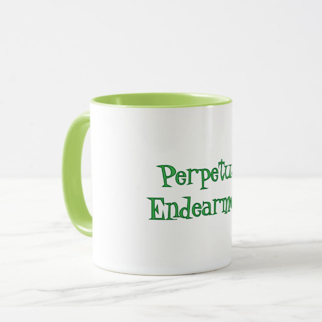 Caneca de Enamoramento Perpétuo (Frente Esquerda)