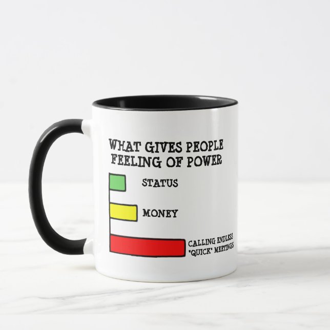 Caneca de Encontro Engraçado - Xícara de Café de E (Esquerda)