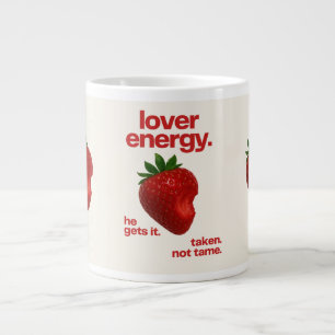 Caneca de Energia de Amante   Xícara de Café Mordi