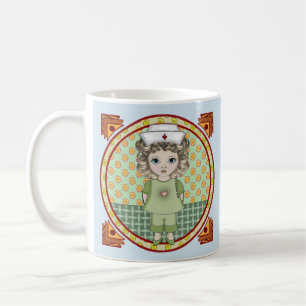Caneca de Enfermeira Menina