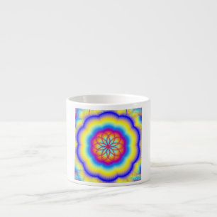 Caneca de Espresso Arco-íris Prismático