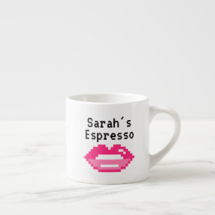 Caneca de espresso personalizada com impressão de 