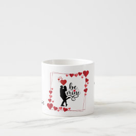 Caneca de Espresso Personalizada Love Vibes