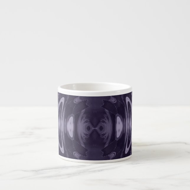 Caneca de espresso roxa (Frente)