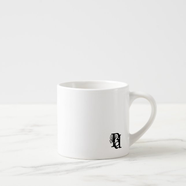 Caneca de Espresso Tendência de Casa Abstrata Lava (Direita)