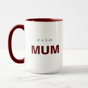 Caneca de Estatísticas de Psicologia Engraçada   M