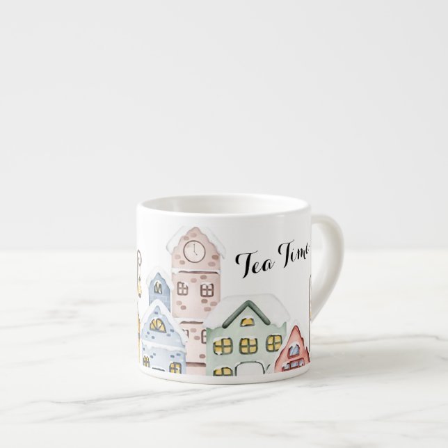 Caneca de Expresso Tea Time (Frente Esquerda)