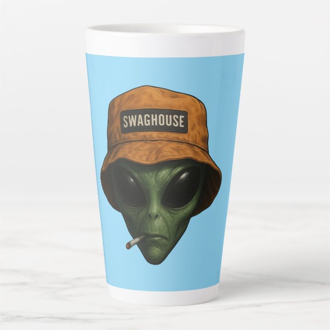 CANECA DE EXTRATERRESTRE EM DESIGN  (Frente)