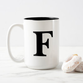 Caneca de "F"