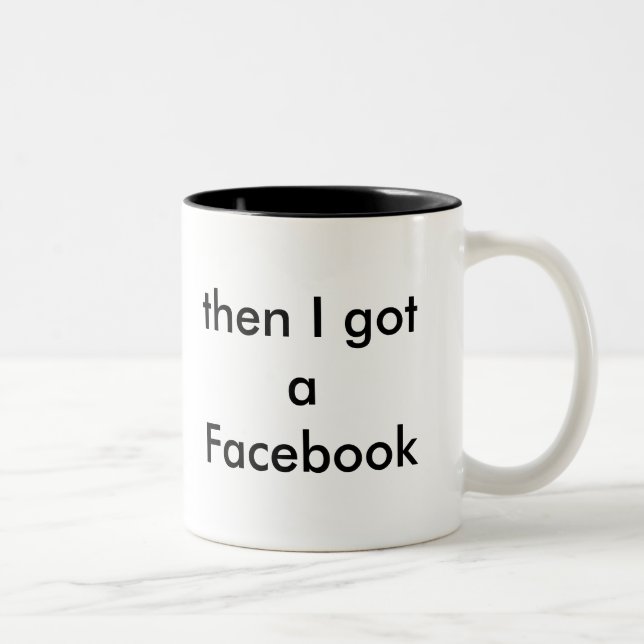 Caneca de Facebook (Direita)