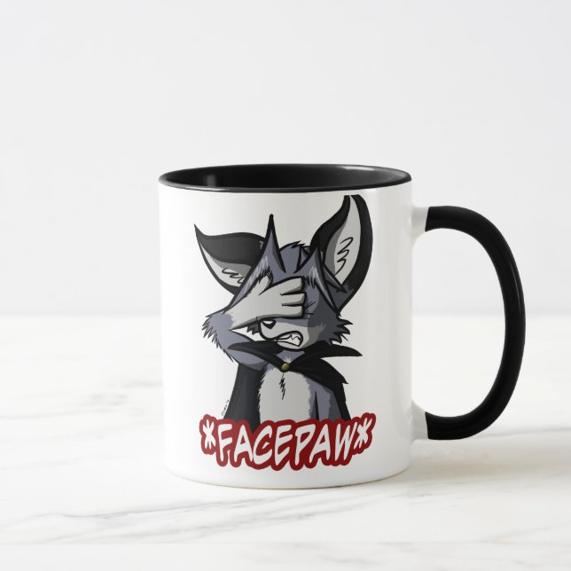 Caneca de Facepaw (Direita)