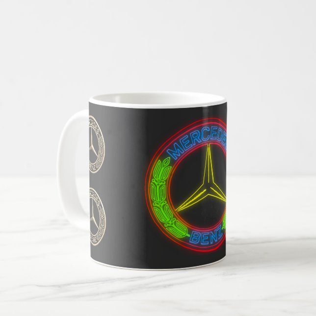 Caneca de fãs Benz (Frente Esquerda)