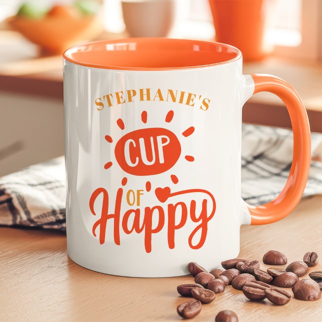 Caneca de Felicidade Personalizada Sunshine Mug (Criador carregado)