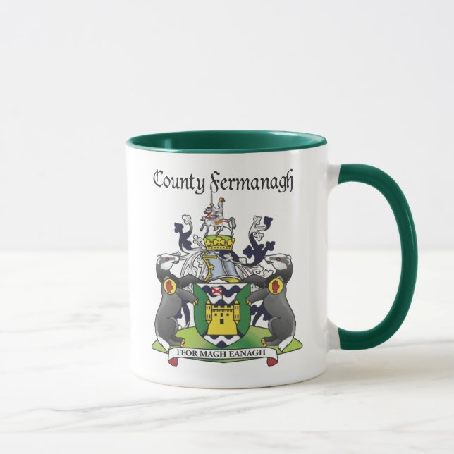 Caneca de Fermanagh do condado (Direita)
