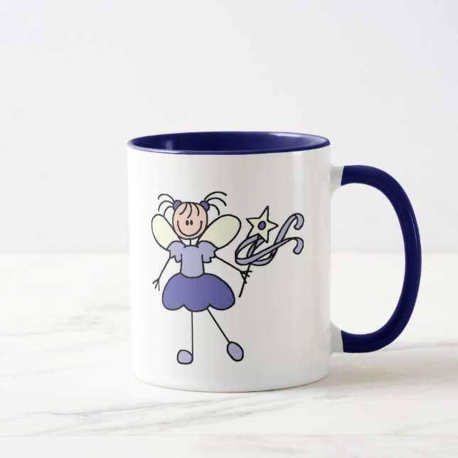 Caneca de Figura de Anjo Roxo (Direita)