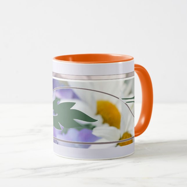 Caneca de flor de Décice (Frente Esquerda)
