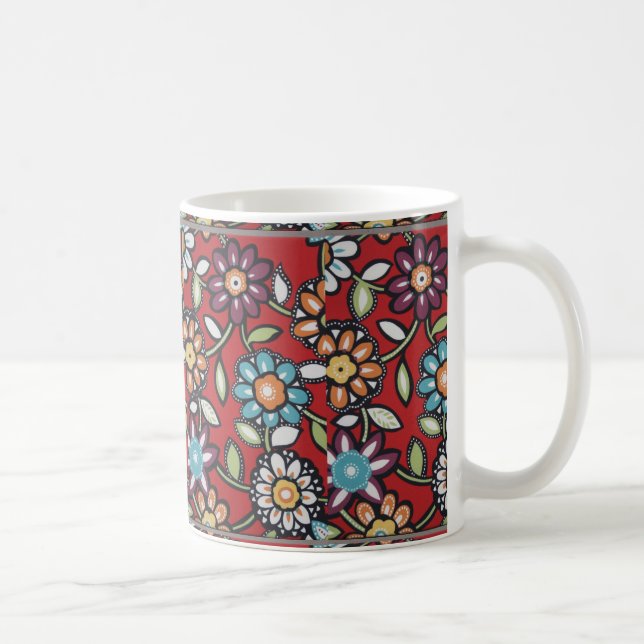 caneca de flores (Direita)