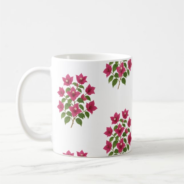 Caneca de flores Bougainvillea (Esquerda)