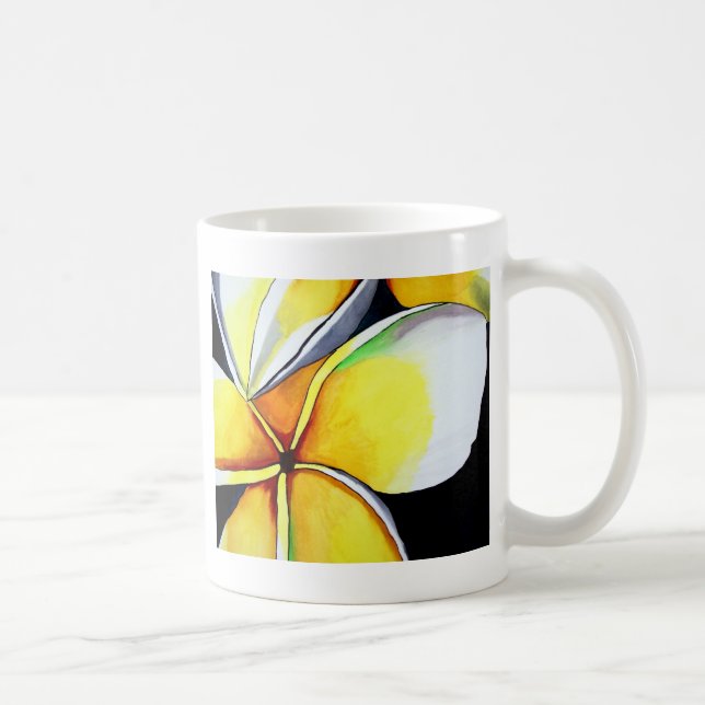 Caneca de flores de Frangipani (Direita)