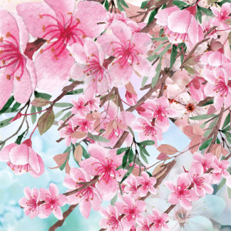 caneca de flores rosa bonito