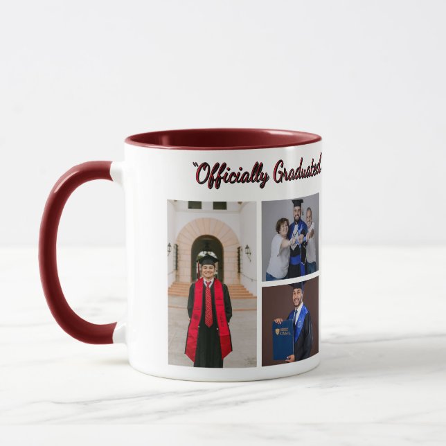 Caneca de Formatura com Foto Personalizada da Turm (Esquerda)