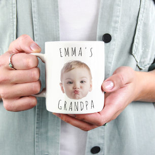 Caneca de Foto com Rosto de Bebê Personalizado Div