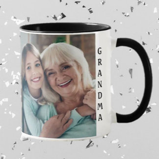 Caneca de Foto da Vovó! Presente de caneca combo
