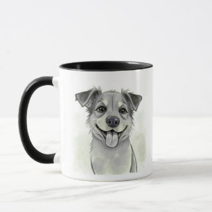 Caneca de Foto de Animal de Estimação Personalizad