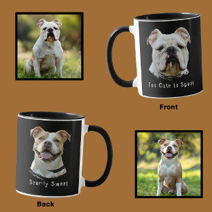 Caneca de Foto de Cachorro Personalizada de Hallow