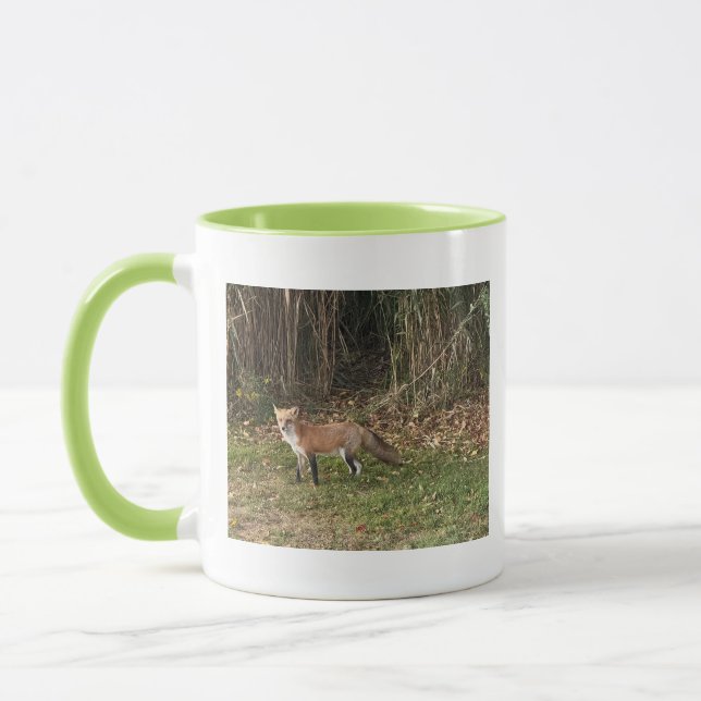 Caneca de Foto de Raposa (Esquerda)