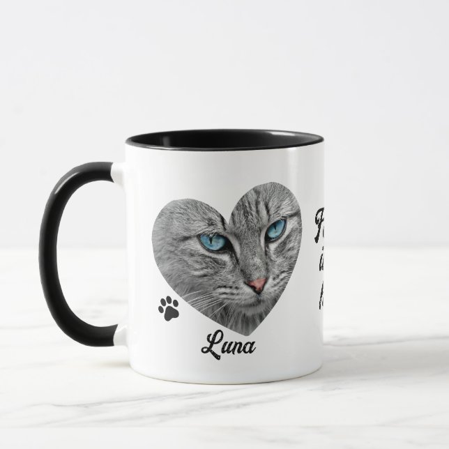 Caneca de Foto Memorial Personalizada para Amantes (Esquerda)