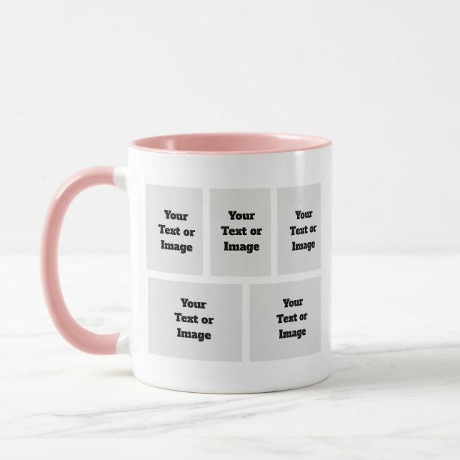 Caneca de Foto Personalizada - Crie Seu Próprio De (Esquerda)