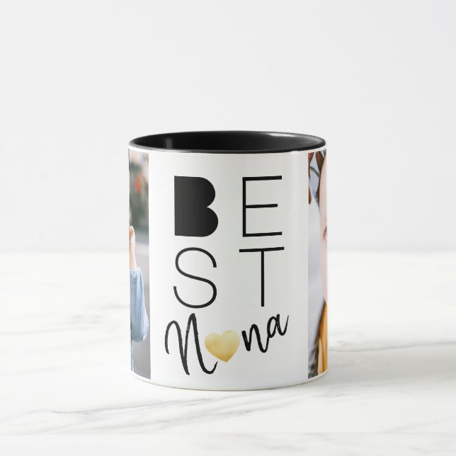 Caneca de Foto Personalizada Melhor Vovó 2 (Centro)