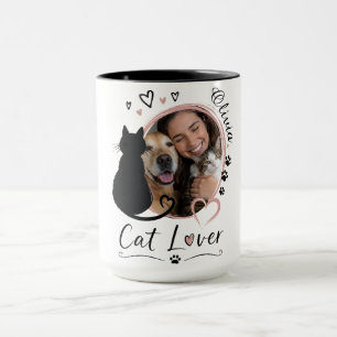 Caneca de Foto Personalizada para Amantes de Gatos