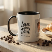 Caneca de Foto Personalizada para Papai | Nomes Pe