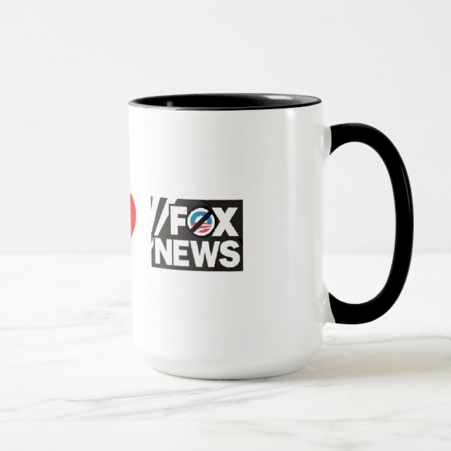 caneca de FoxNews do AMOR 4a.I (Direita)