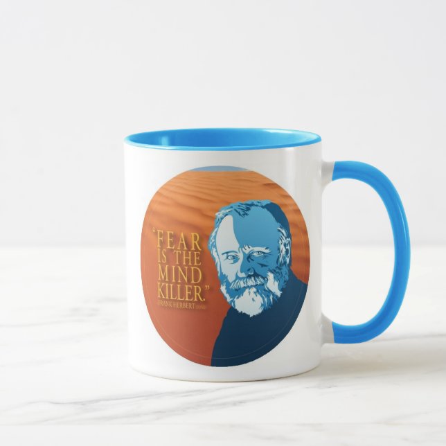 Caneca de Frank Herbert (Direita)