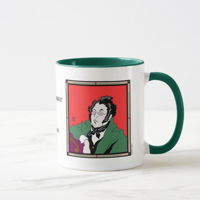 Caneca de Franz Schubert (Direita)