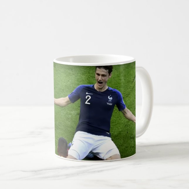Caneca de Futebol 11 oz Cerâmica W-PT ZLE (Frente Esquerda)